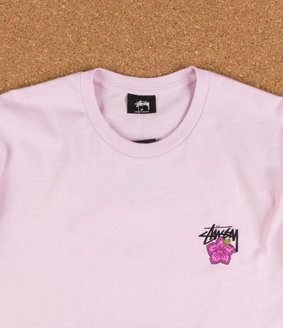 Stussy Cali Rose T-Shirt - Light Lavender