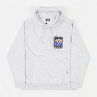 Stussy Camellias Hoodie - Ash Heather thumbnail