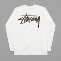 Stussy Camo Stock Pigment Dyed Long Sleeve Pocket T-Shirt - Natural thumbnail