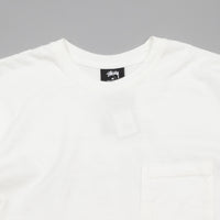 Stussy Camo Stock Pigment Dyed Long Sleeve Pocket T-Shirt - Natural thumbnail