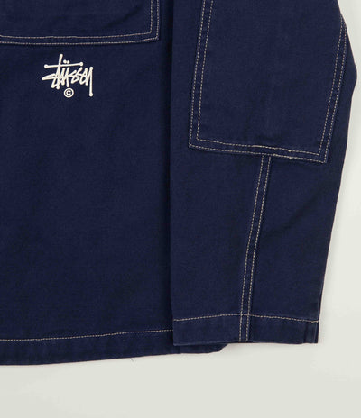 Stussy Canvas Shop Jacket - Navy