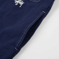 Stussy Canvas Shop Jacket - Navy thumbnail