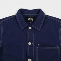 Stussy Canvas Shop Jacket - Navy thumbnail