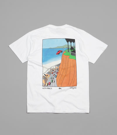 Stussy Car Plunge Pocket T-Shirt - White