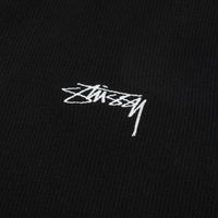 Stussy Care Label Crewneck Sweatshirt - Black thumbnail