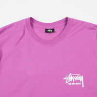 Stussy Carnation T-Shirt - Berry thumbnail