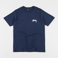 Stussy Carp Stock T-Shirt - Navy thumbnail