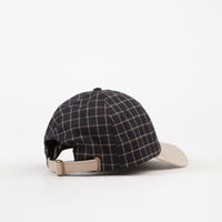 Stussy Check Suede Low Cap - Black thumbnail