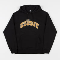 Stussy Chenille Arch Applique Hoodie - Black thumbnail