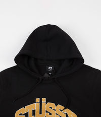 Stussy Chenille Arch Applique Hoodie - Black | Flatspot