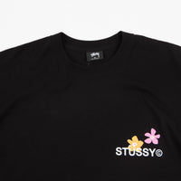 Stussy City Flowers T-Shirt - Black thumbnail