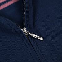 Stussy Cody Stripe Polo Sweatshirt - Navy thumbnail