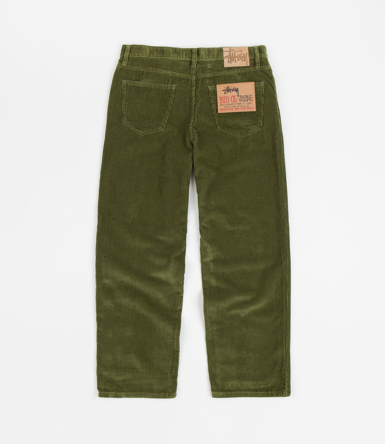 Stussy Corduroy Big Ol Jeans - Olive | Flatspot