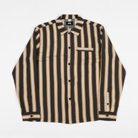 Stussy Cove Striped Shirt - Black thumbnail