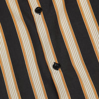 Stussy Cove Striped Shirt - Black thumbnail