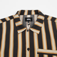 Stussy Cove Striped Shirt - Black thumbnail