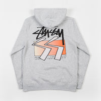 Stussy Cube Hoodie - Ash Heather thumbnail