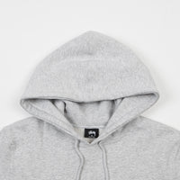 Stussy Cube Hoodie - Ash Heather thumbnail