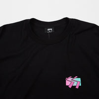 Stussy Cube Long Sleeve T-Shirt - Black thumbnail