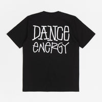 Stussy Dance Energy T-Shirt - Black thumbnail