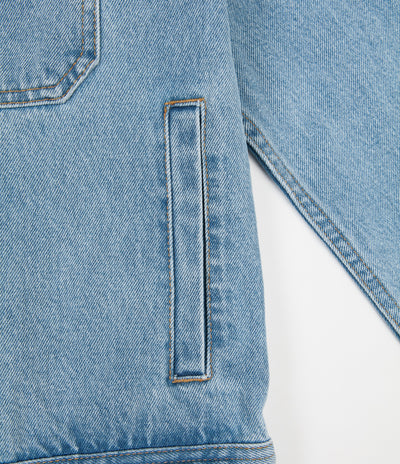 Stussy Denim Garage Jacket - Light Blue