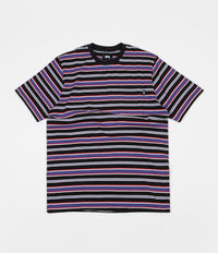 Stussy Dennis Stripe T-Shirt - Black