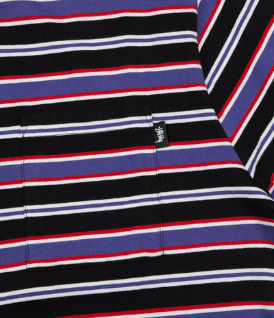 Stussy Dennis Stripe T-Shirt - Black