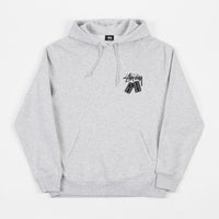 Stussy Dominoes Hoodie - Ash Heather thumbnail