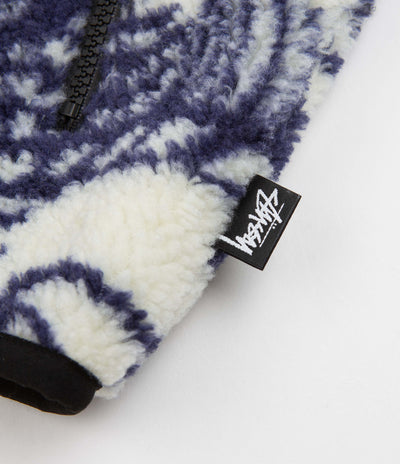 Stussy Dragon Sherpa Jacket - Natural