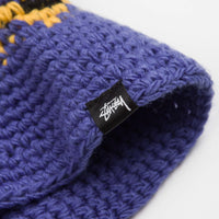 Stussy Fairisle Bucket Hat - Blue thumbnail