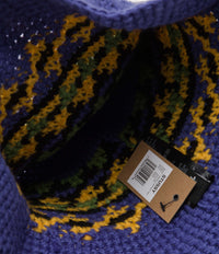 Stussy Fairisle Bucket Hat - Blue | Flatspot