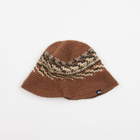 Stussy Fairisle Bucket Hat - Brown | Flatspot