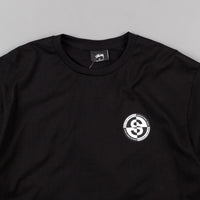 Stussy Flipped Up T-Shirt - Black thumbnail