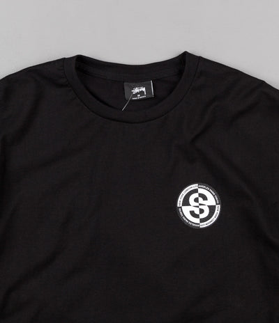 Stussy Flipped Up T-Shirt - Black