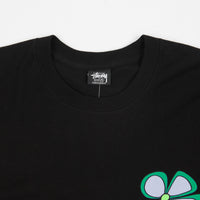 Stussy Flower T-Shirt - Black thumbnail