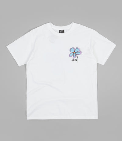 Stussy Flower T-Shirt - White