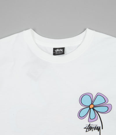 Stussy Flower T-Shirt - White