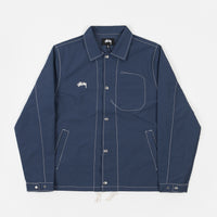 Stussy Folsom Coach Jacket - Navy thumbnail