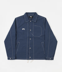 Stussy Folsom Coach Jacket - Navy