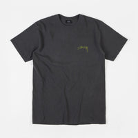 Stussy Fu Dog Pigment Dyed T-Shirt - Black thumbnail