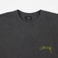 Stussy Fu Dog Pigment Dyed T-Shirt - Black thumbnail