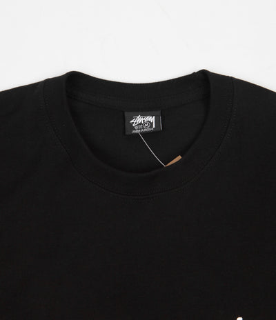 Stussy Fuzzy Dice T-Shirt - Black