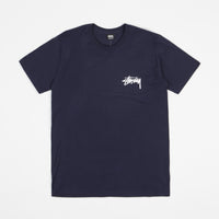 Stussy Fuzzy Dice T-Shirt - Navy thumbnail