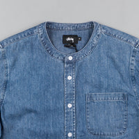 Stussy Grandad Shirt - Light Blue thumbnail