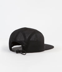 Stussy Grid Mesh Warm Up Cap - Black | Flatspot