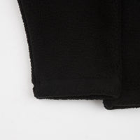 Stussy Half Zip Mock Neck Fleece - Black thumbnail