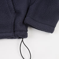 Stussy Half Zip Mock Neck Fleece - Navy thumbnail