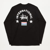 Stussy International Arc Long Sleeve T-Shirt - Black thumbnail