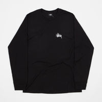 Stussy International Arc Long Sleeve T-Shirt - Black thumbnail