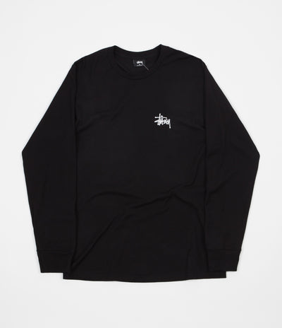 Stussy International Arc Long Sleeve T-Shirt - Black